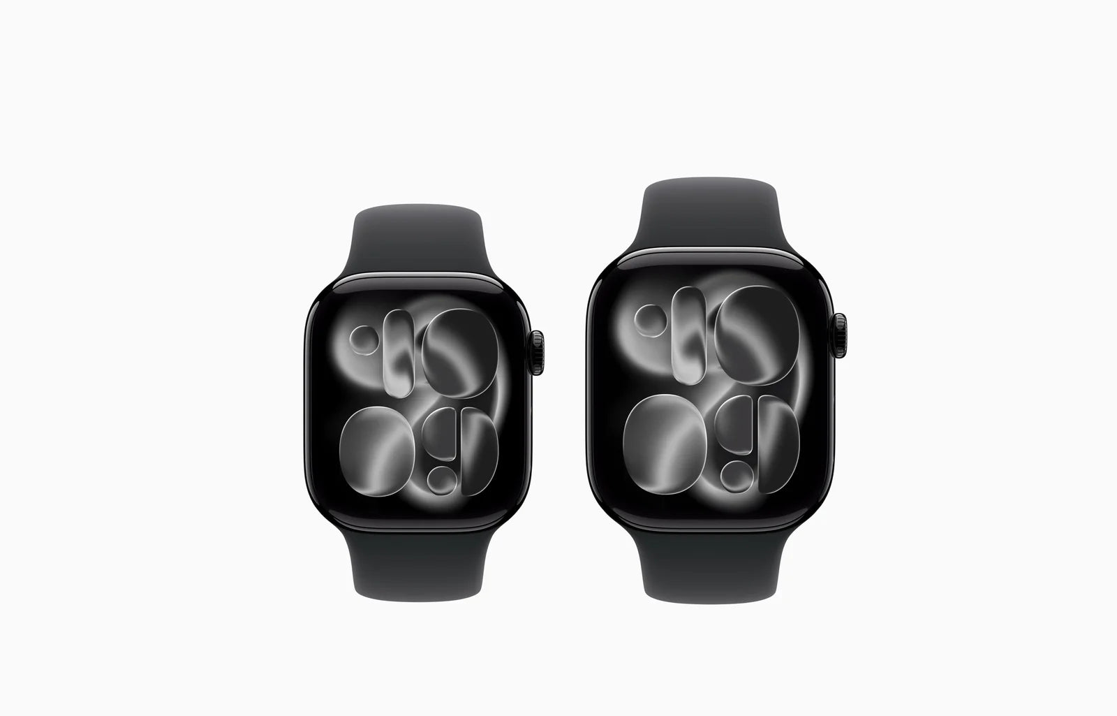 Apple Watch Series 11 (GPS, 42mm) - Space Grey Aluminium Case with Black Sport Band