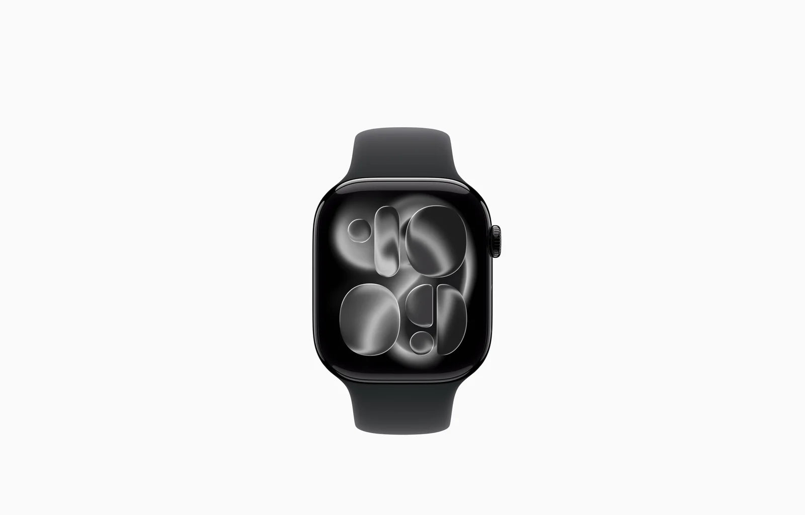 Apple Watch Series 11 (GPS, 42mm) - Space Grey Aluminium Case with Black Sport Band