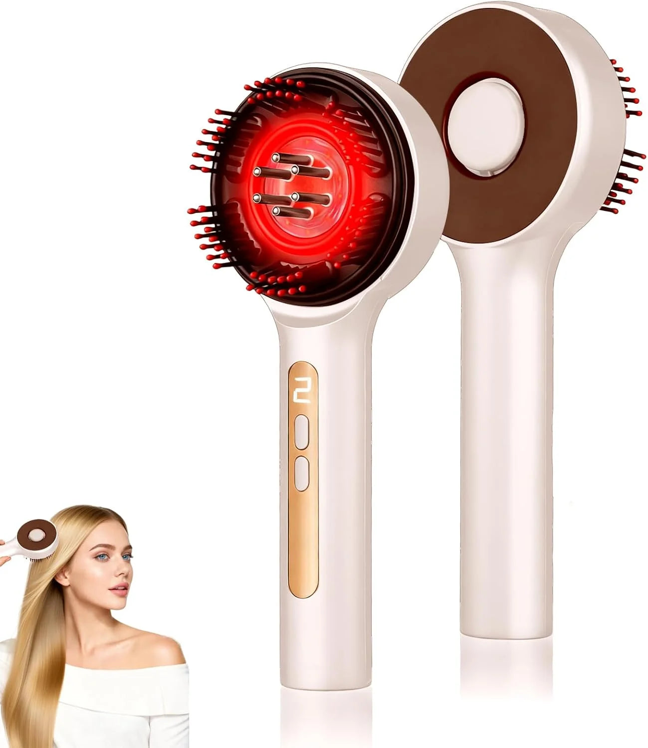 Cordless Electric Head Massager – Rechargeable Scalp Massager for Stress Relief, Hair Growth & Deep Relaxation Therapy