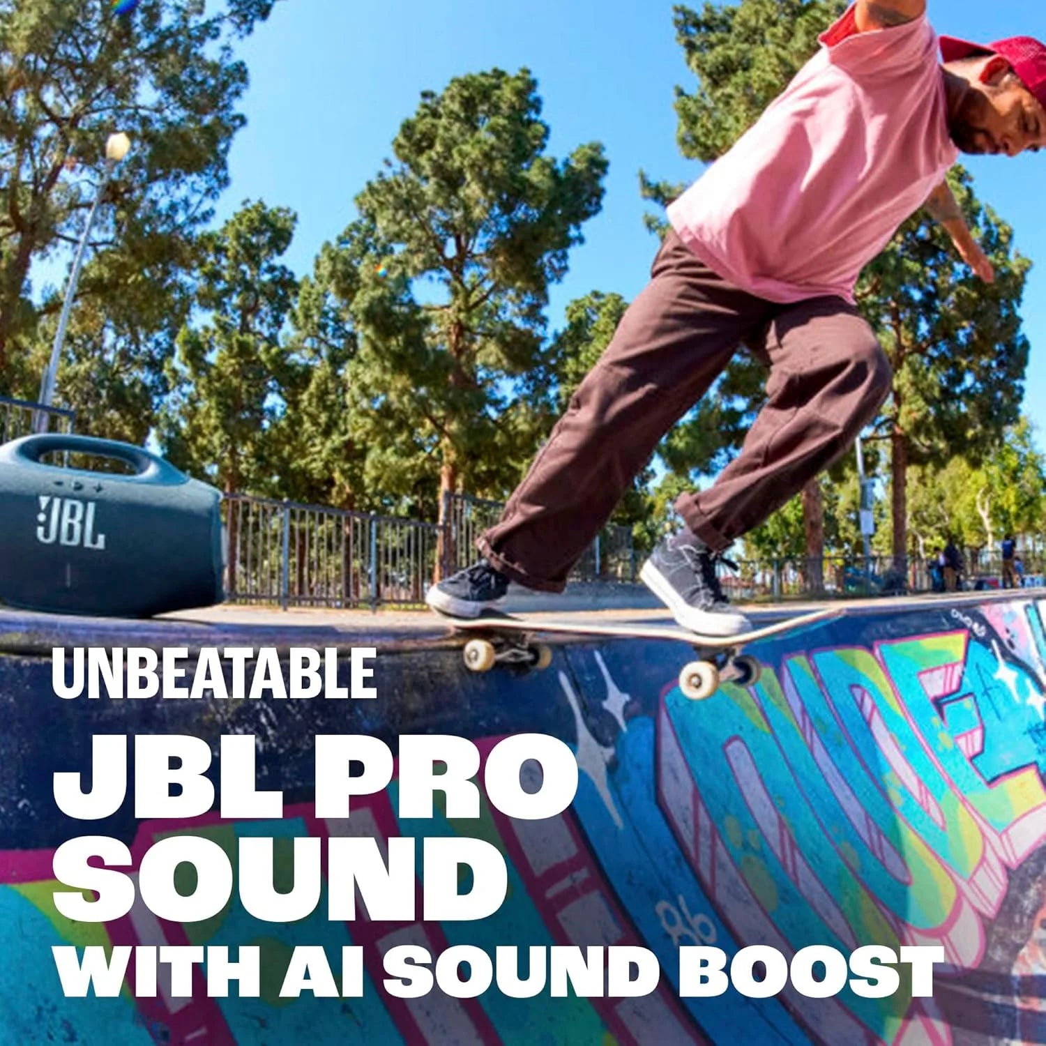 JBL Boombox 4 - Powerful Portable Waterproof Bluetooth Speaker with Massive Bass